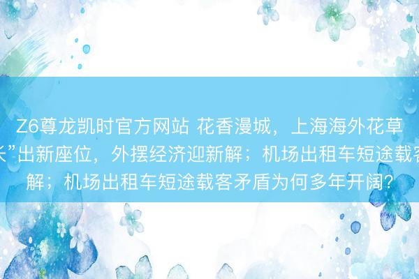 Z6尊龙凯时官方网站 花香漫城，上海海外花草节启幕；申城街头“长”出新座位，外摆经济迎新解；机场出租车短途载客矛盾为何多年开阔？